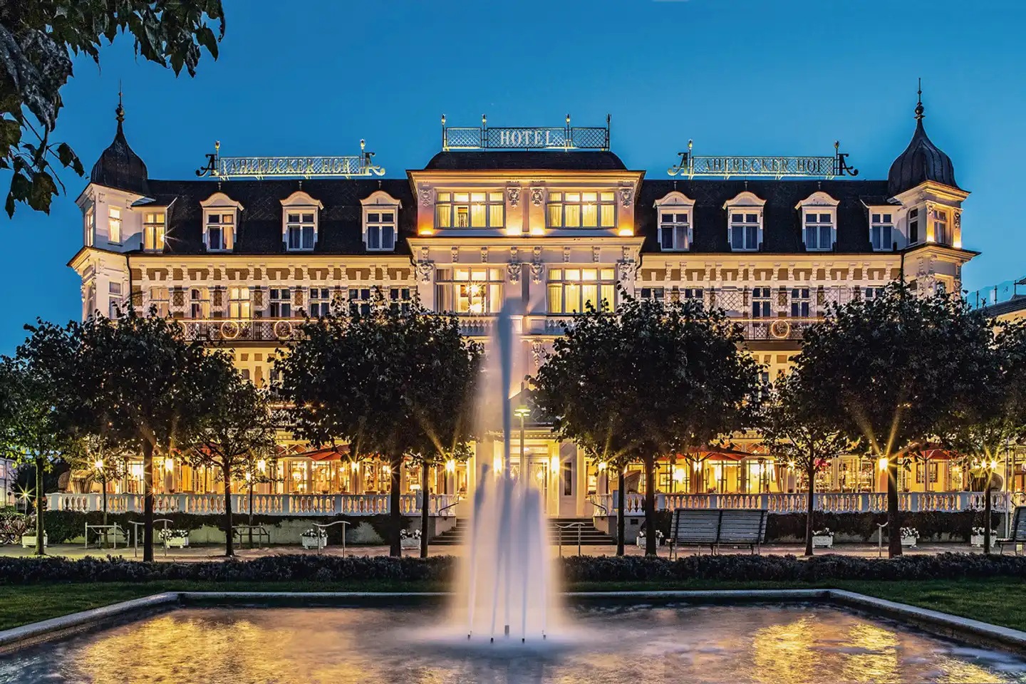 SEETELHOTEL Ahlbecker Hof Aussenansicht