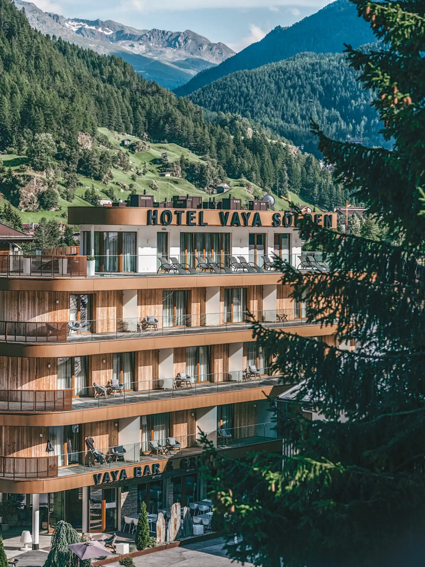VAYA Sölden Aussenansicht