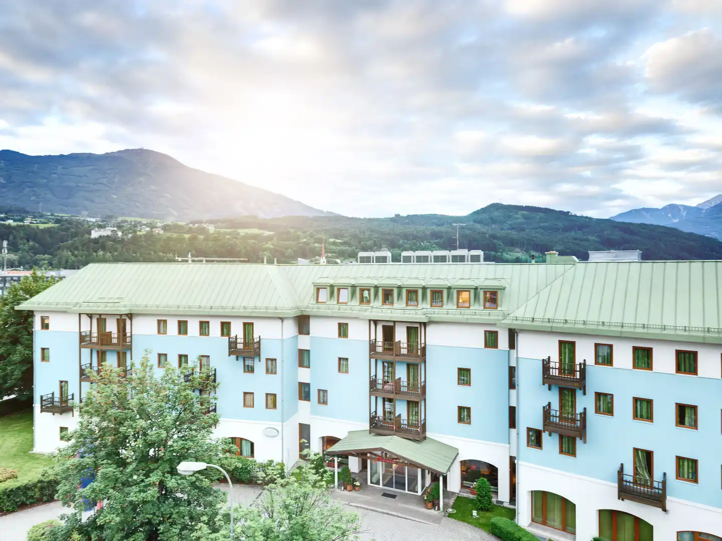 Alphotel Aussenansicht