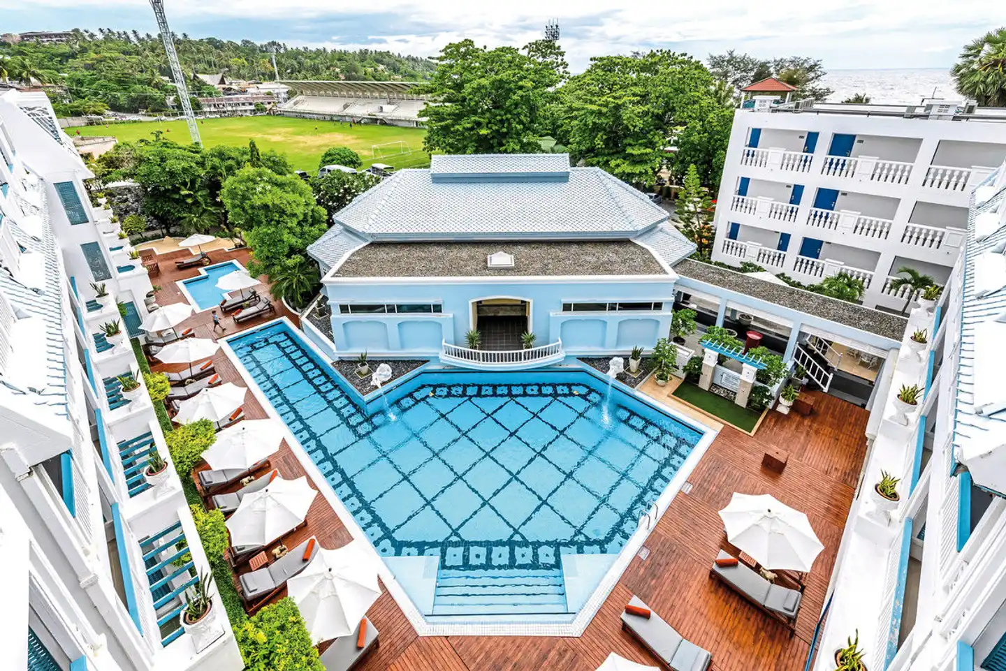 Andaman Seaview Hotel Aussenansicht