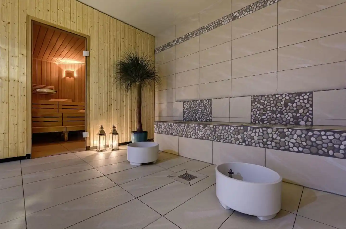 Hotel Aquamarin Badezimmer
