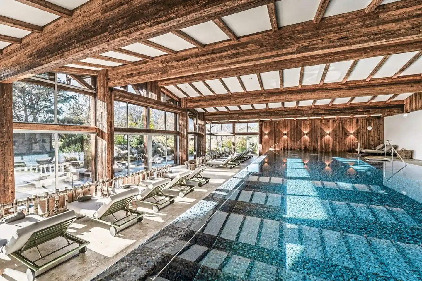 Das Achental Resort Hallenbad