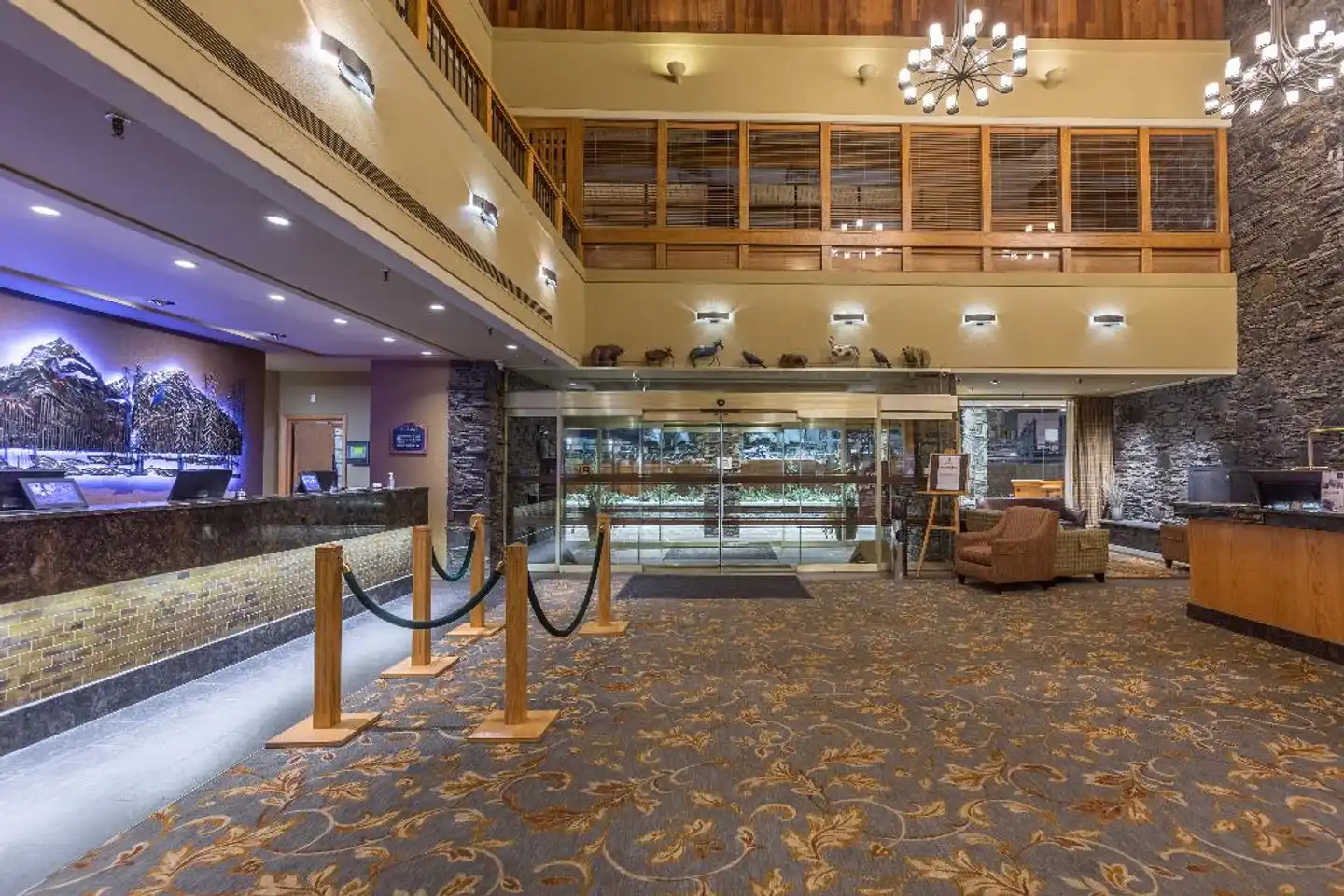 Banff Park Lodge Lobby