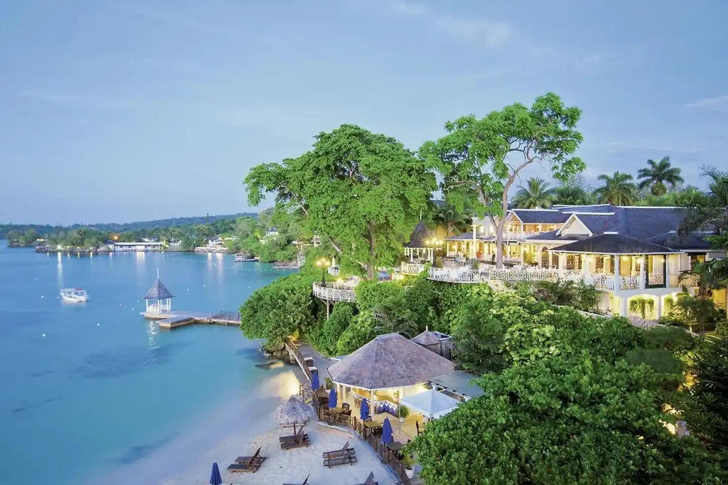 Sandals Royal Plantation Garten