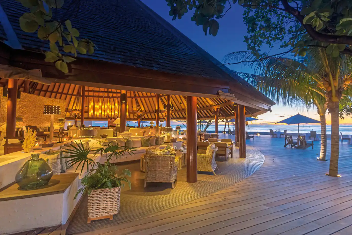 Denis Private Island Terrasse
