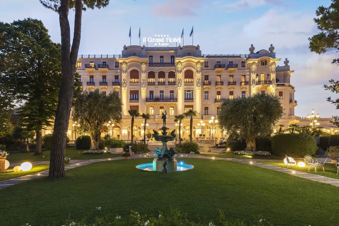 Grand Hotel Rimini Aussenansicht