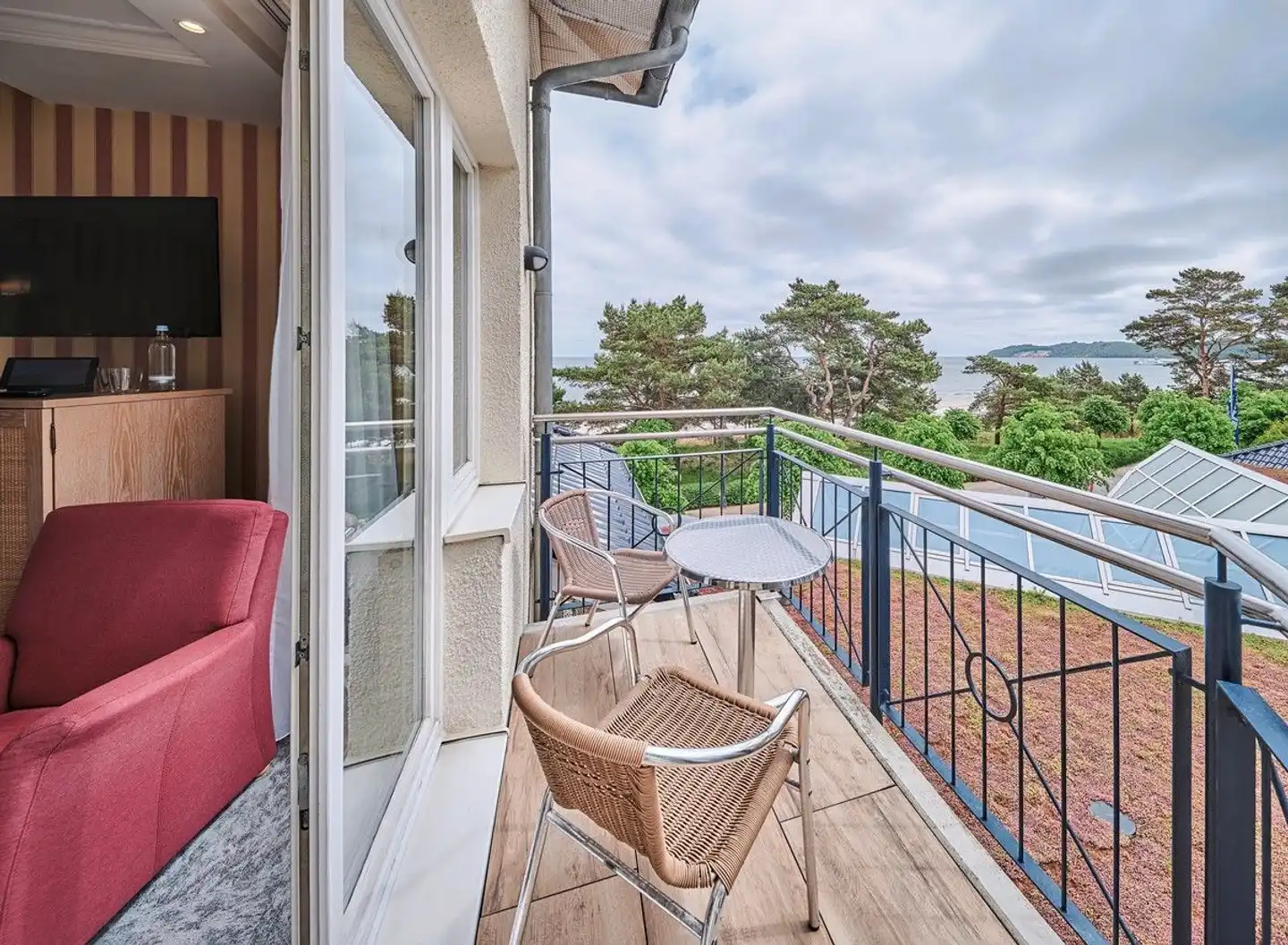 Dorint Strandhotel Binz-Rügen Terrasse