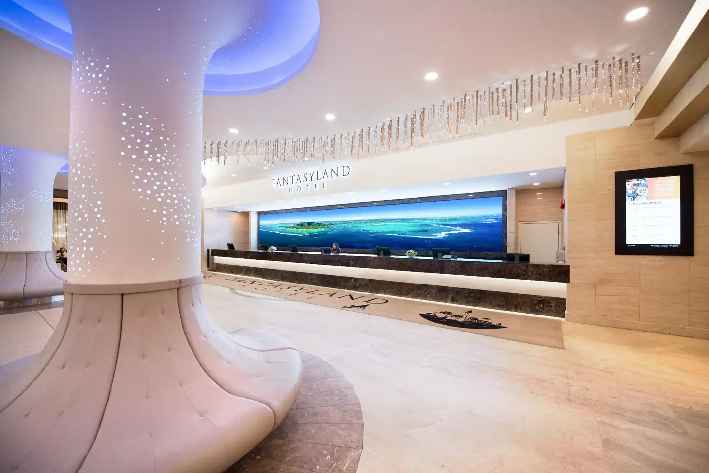 Fantasyland Hotel Lobby