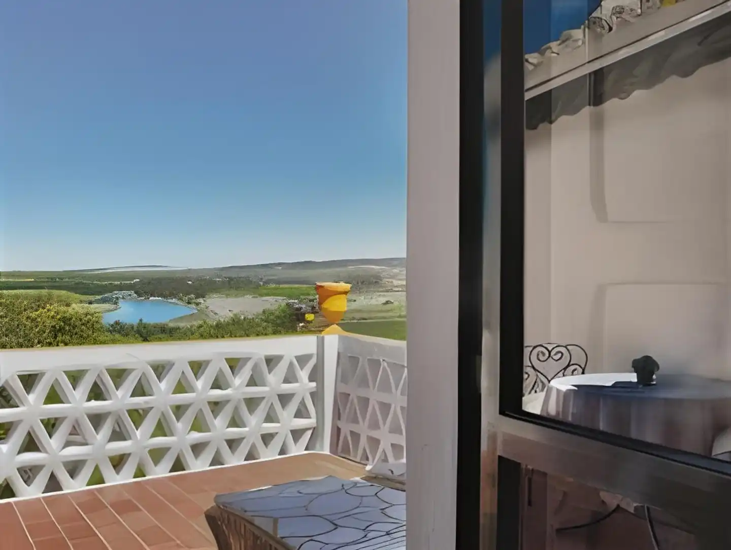 Hacienda el Santiscal Terrasse