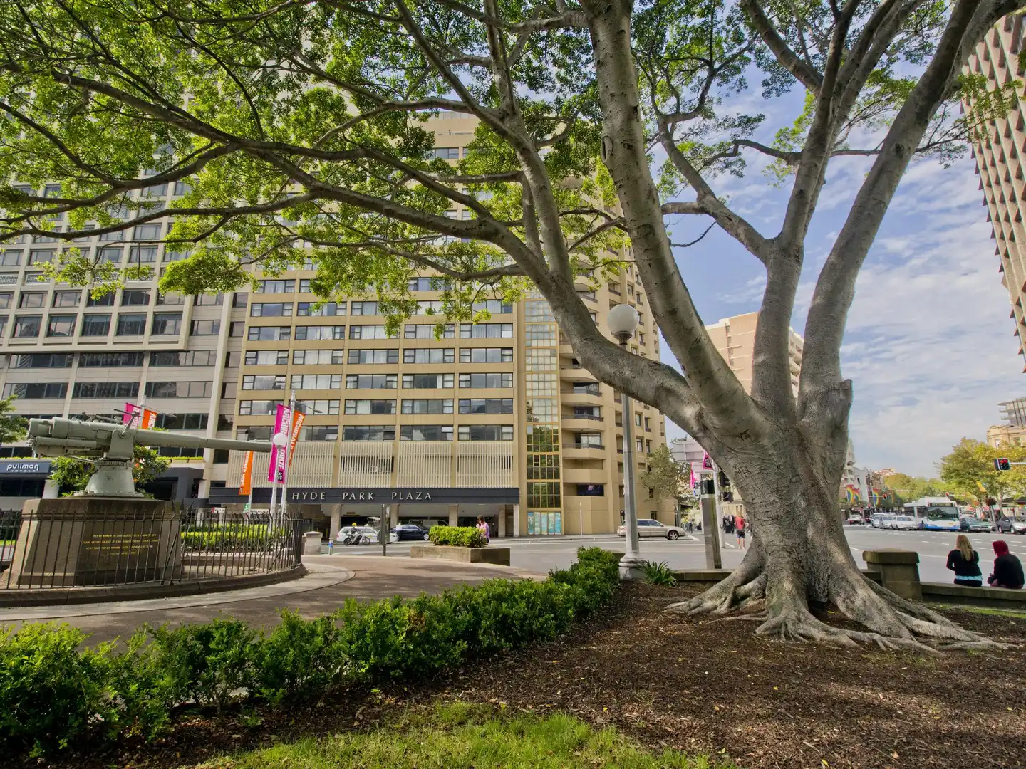 Oaks Sydney Hyde Park Suites Aussenansicht