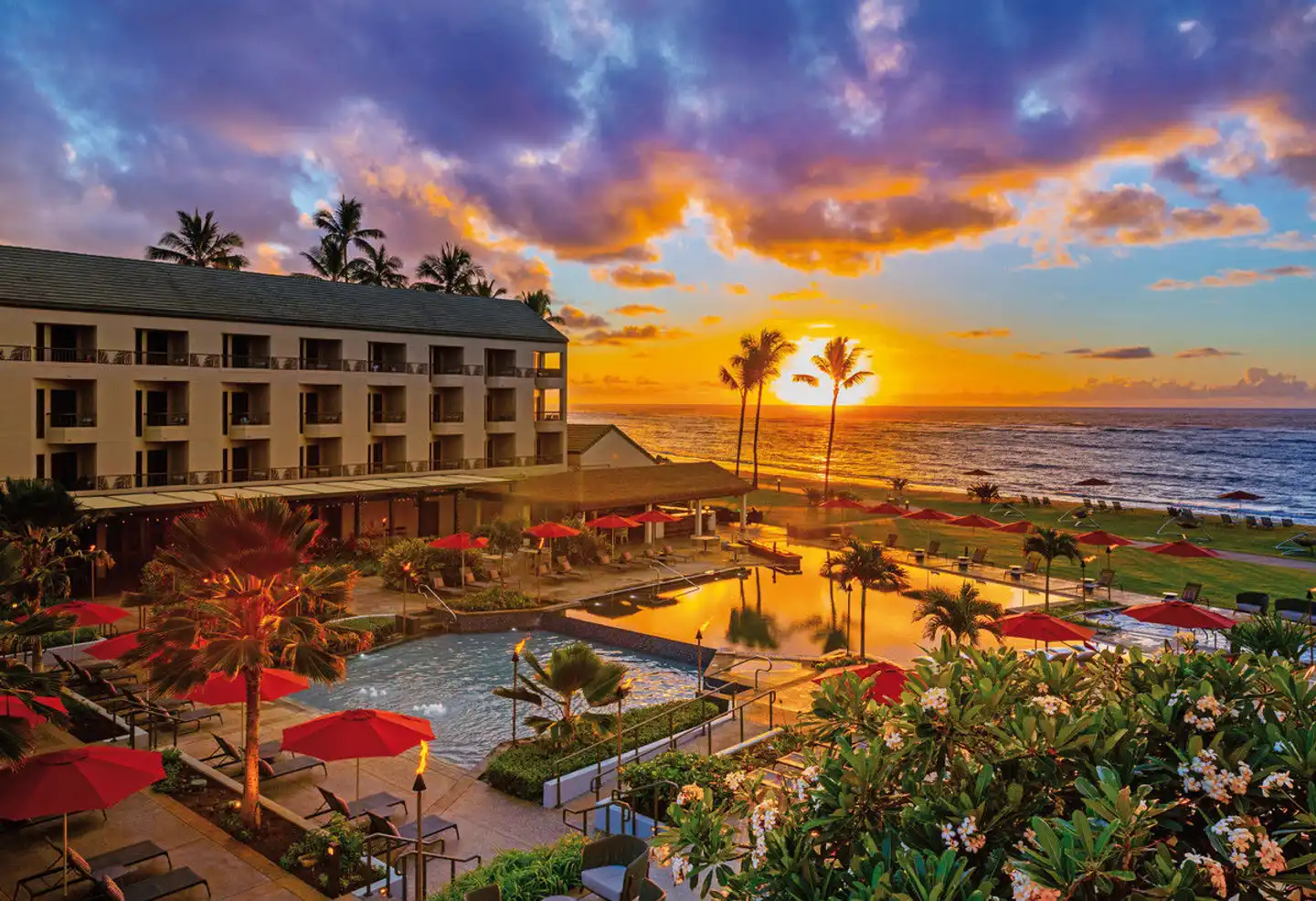 Sheraton Kauai Coconut Beach Resort Aussenansicht