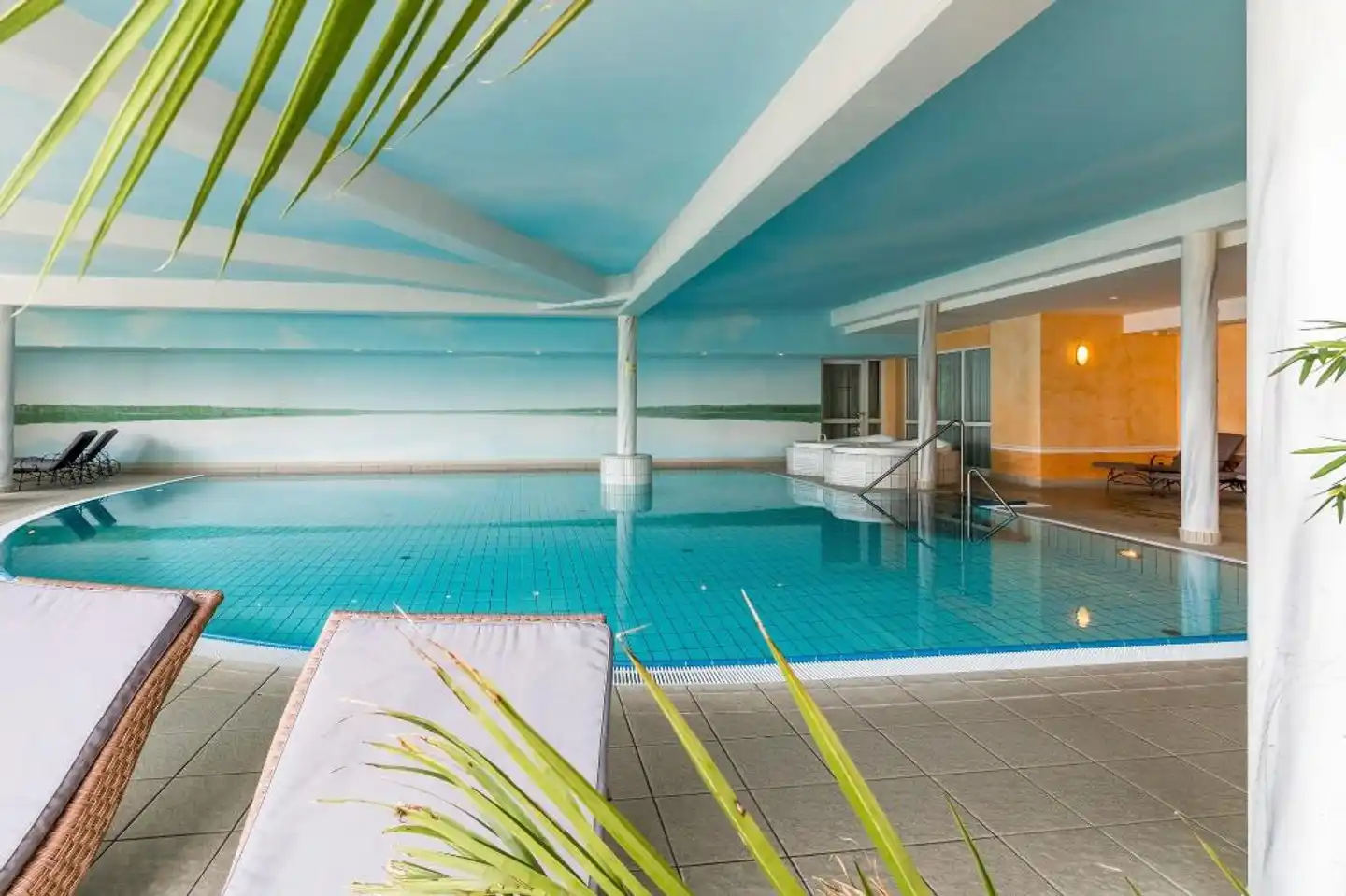 Seehotel Schloss Klink Resort & Spa Hallenbad
