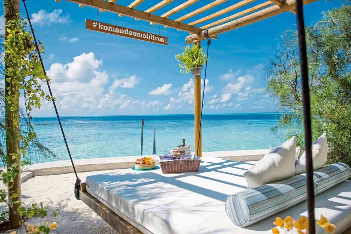 Komandoo Island Resort & Spa Terrasse