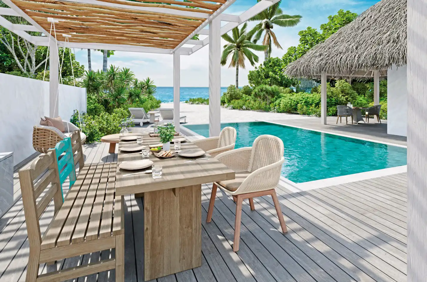 Six Senses Kanuhura Terrasse