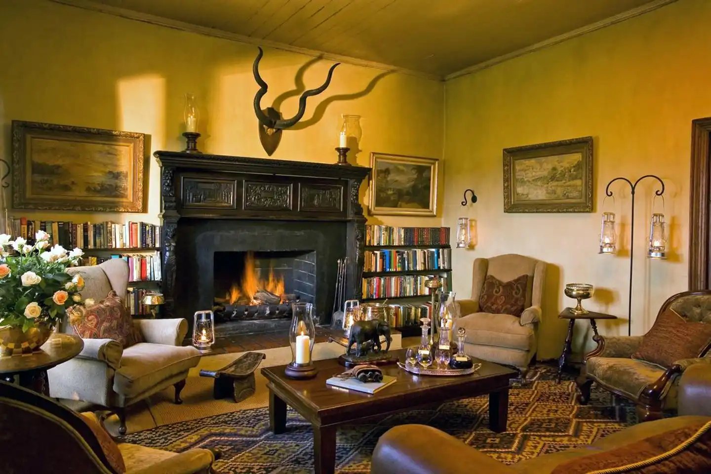 Gorah Elephant Camp Lobby