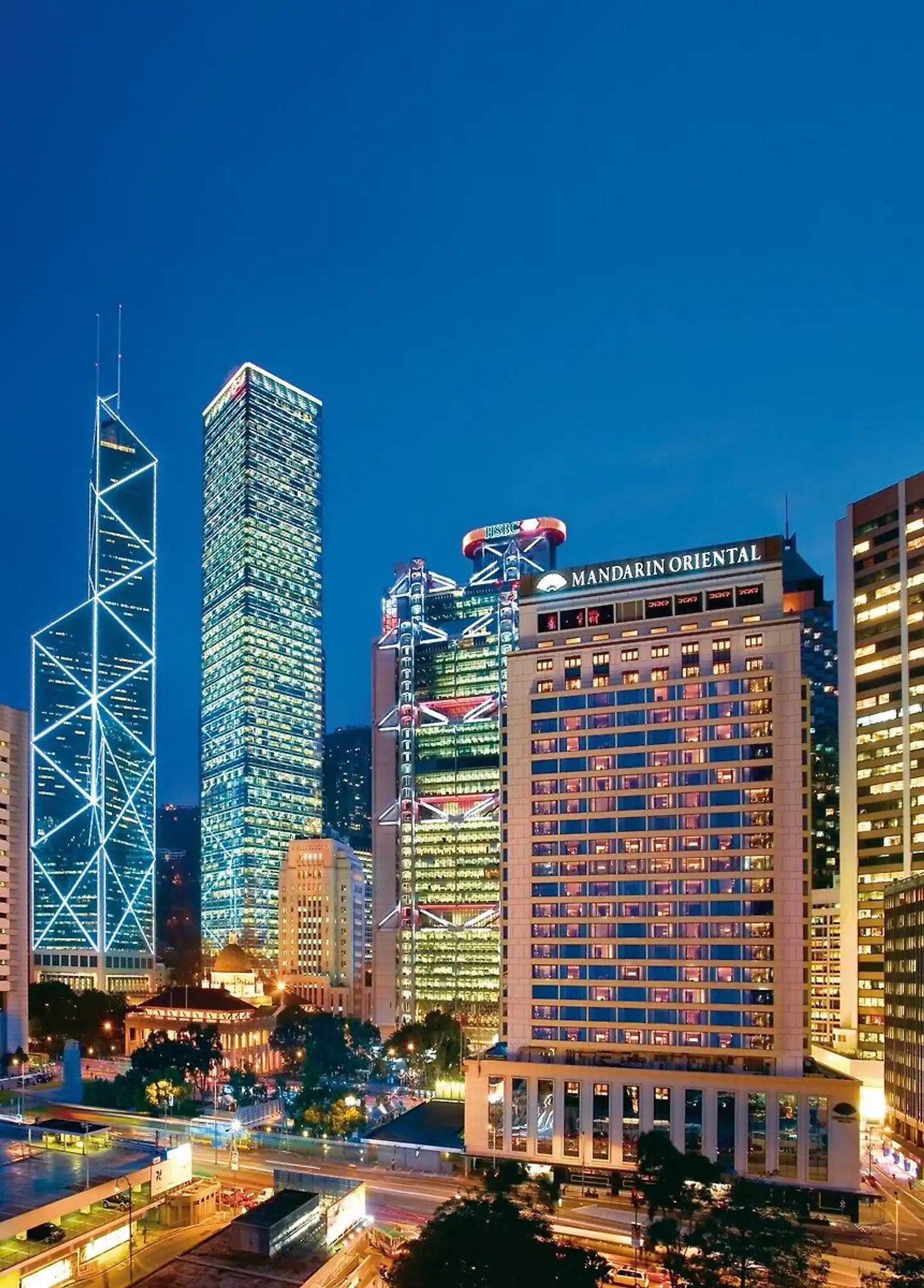Mandarin Oriental, Hong Kong Aussenansicht