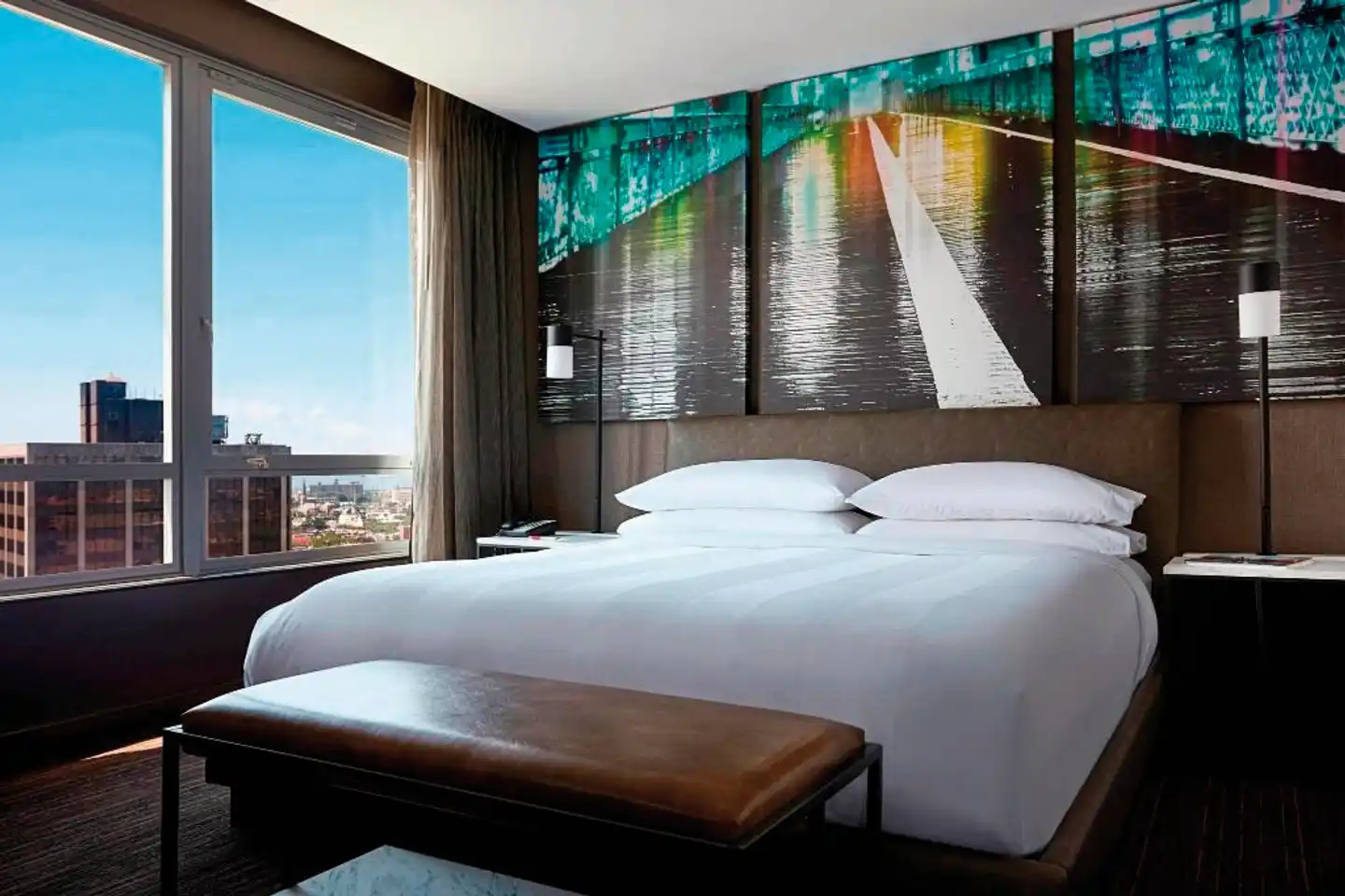 New York Marriott at the Brooklyn Bridge Wohnbeispiel