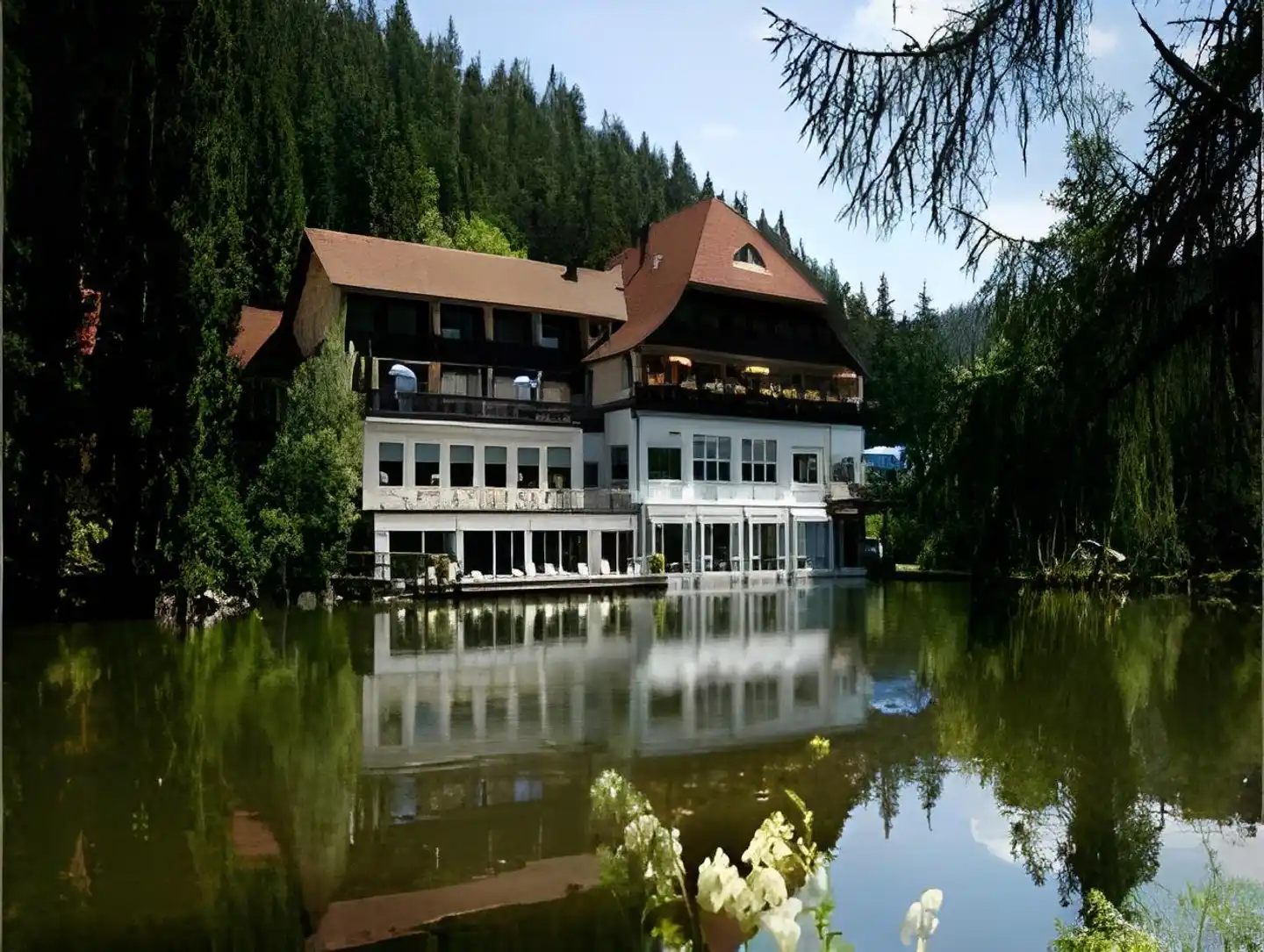 Langenwaldsee Aussenansicht