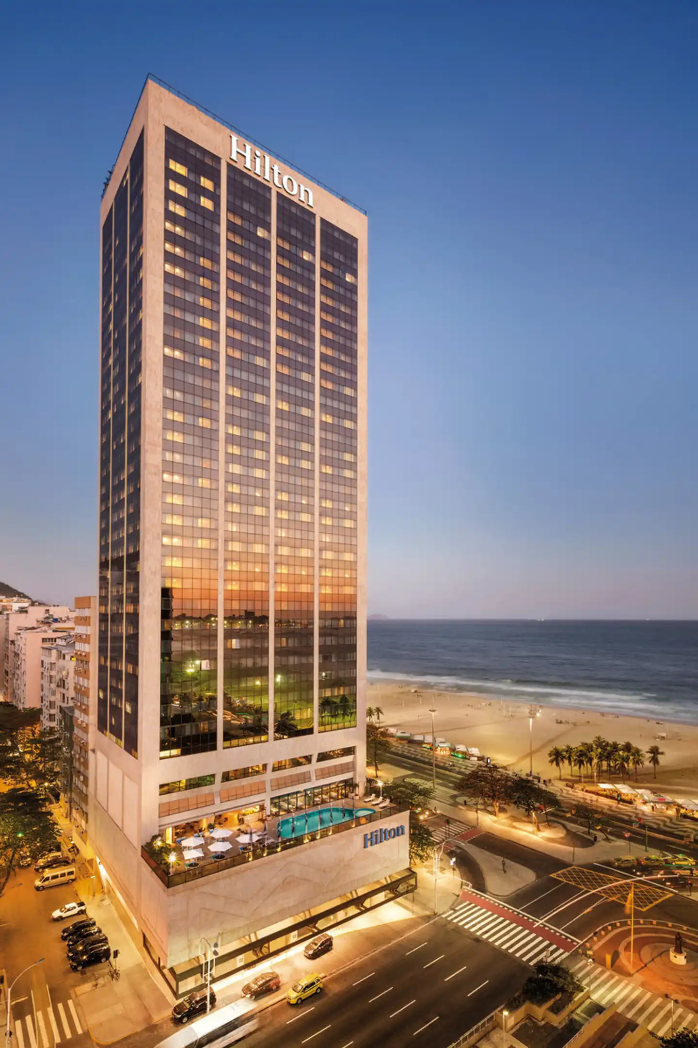 Hilton Rio de Janeiro Copacabana Aussenansicht