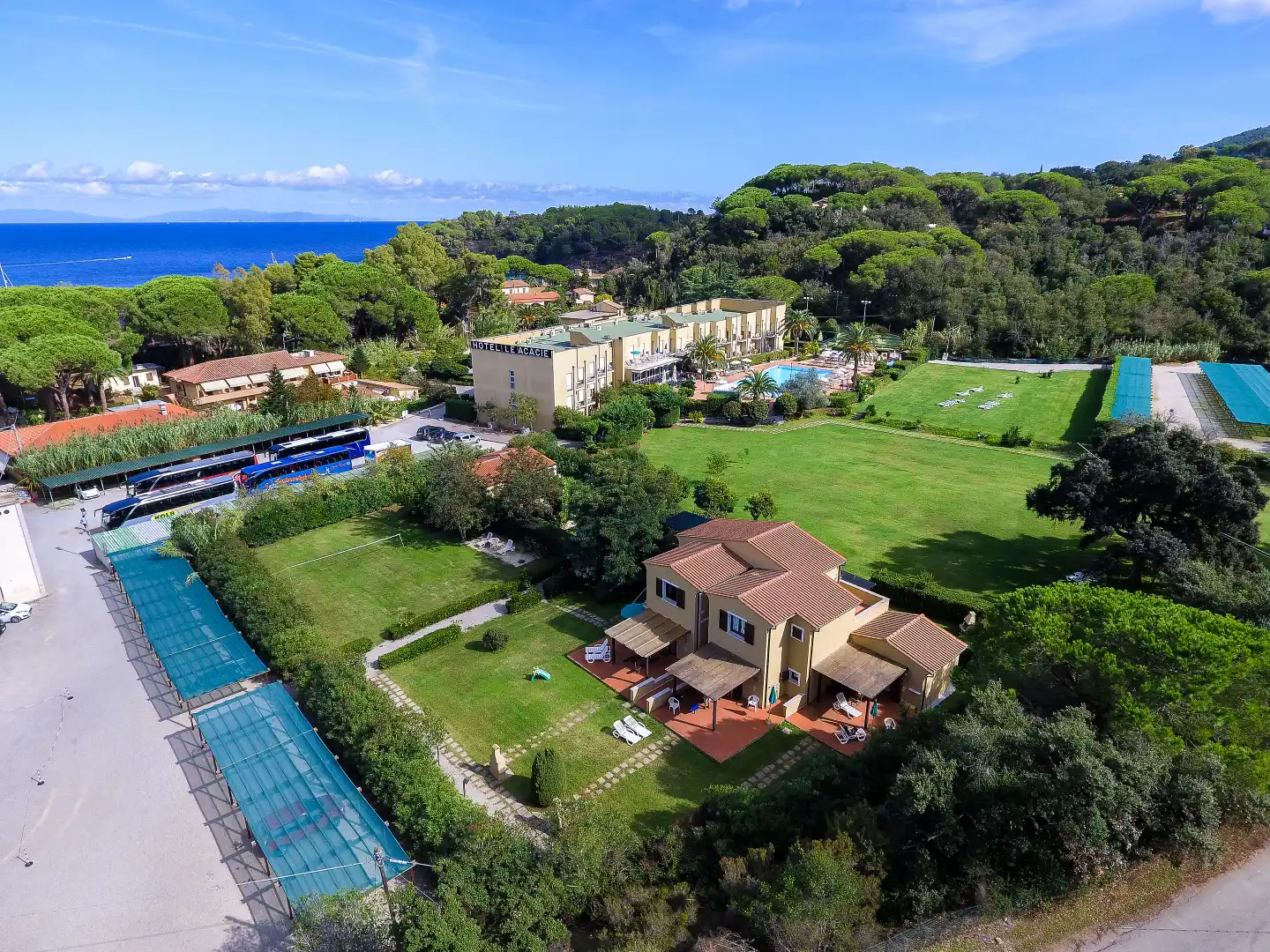 Le Acacie Hotel & Residence Aussenansicht