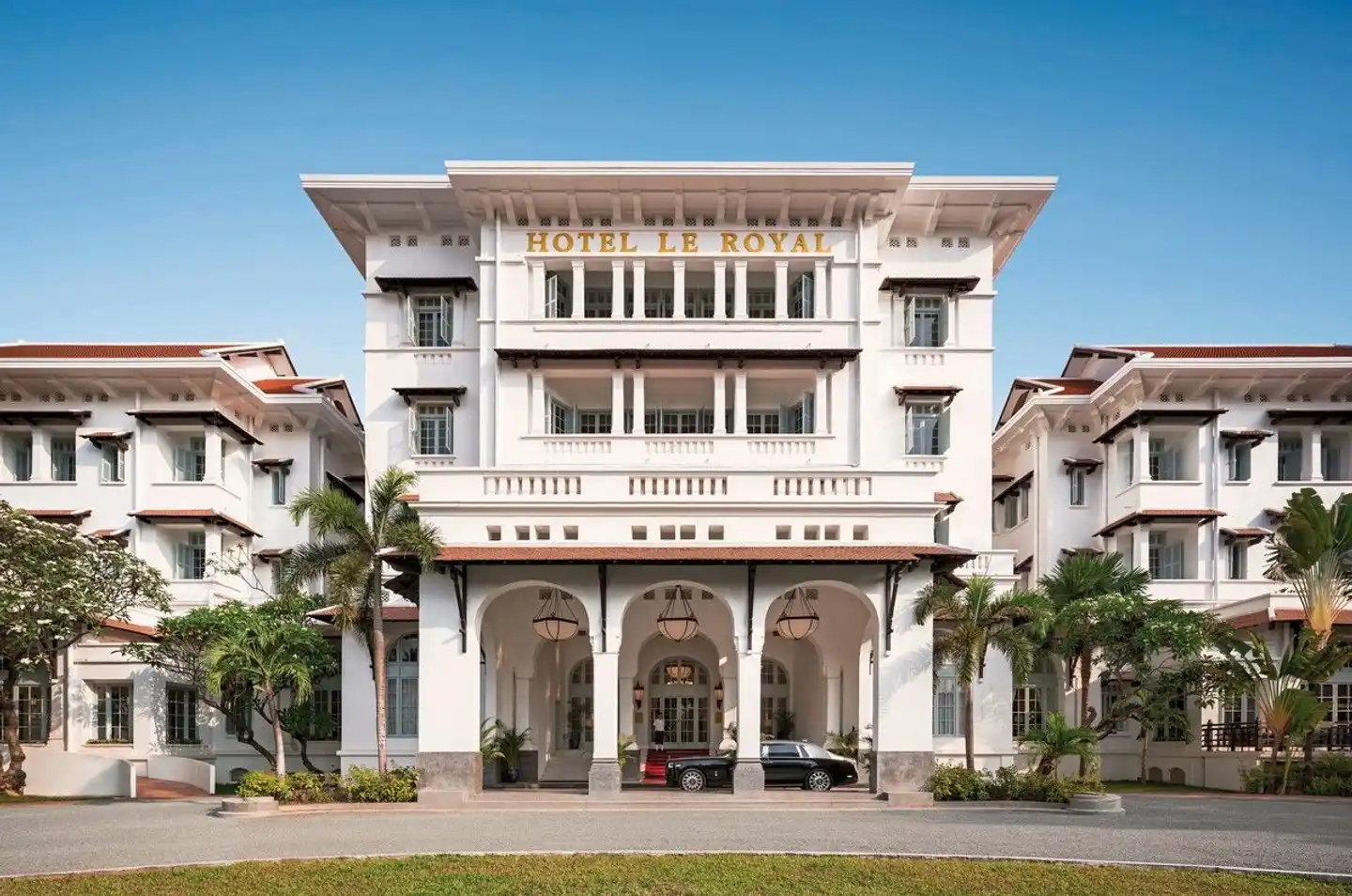 Raffles Hotel Le Royal Aussenansicht