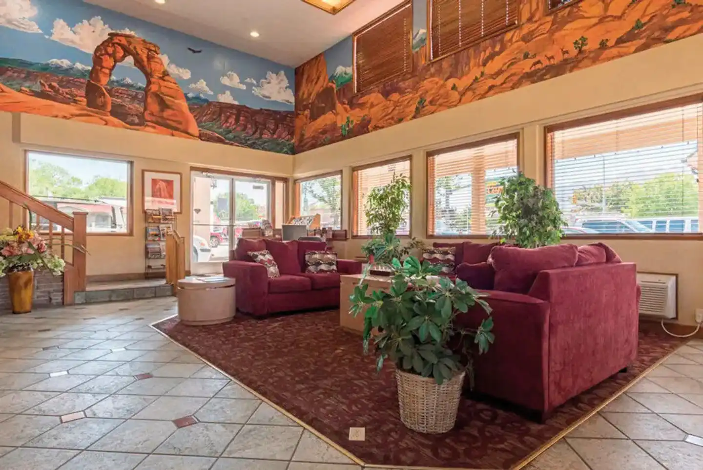 Hotel Moab Downtown Lobby