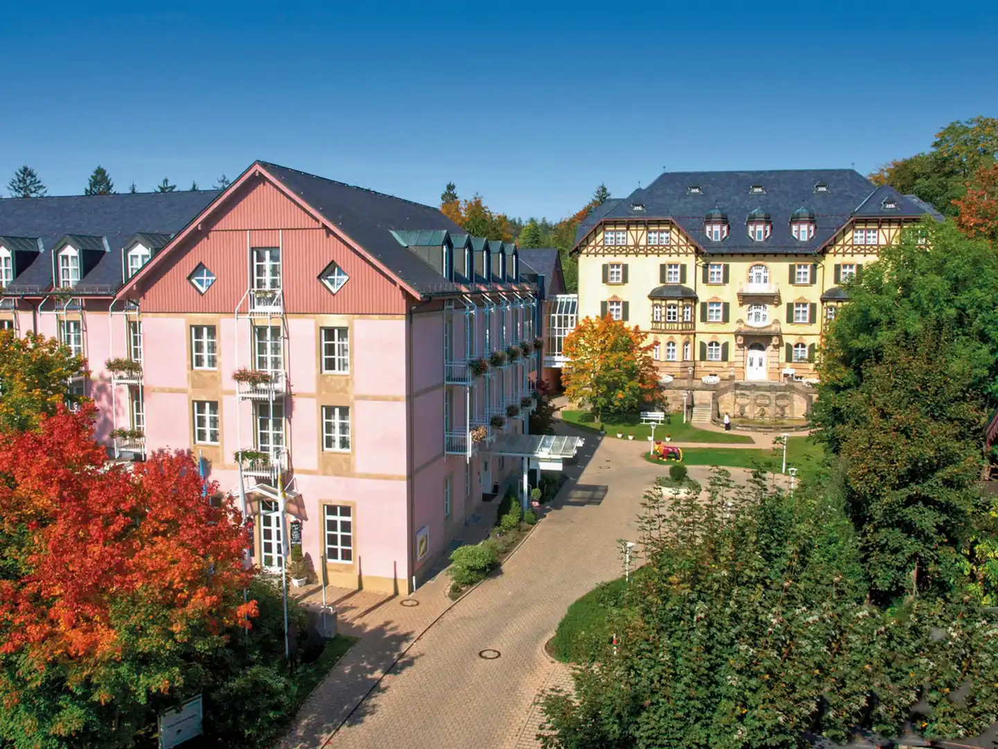 relexa hotel Bad Steben Aussenansicht