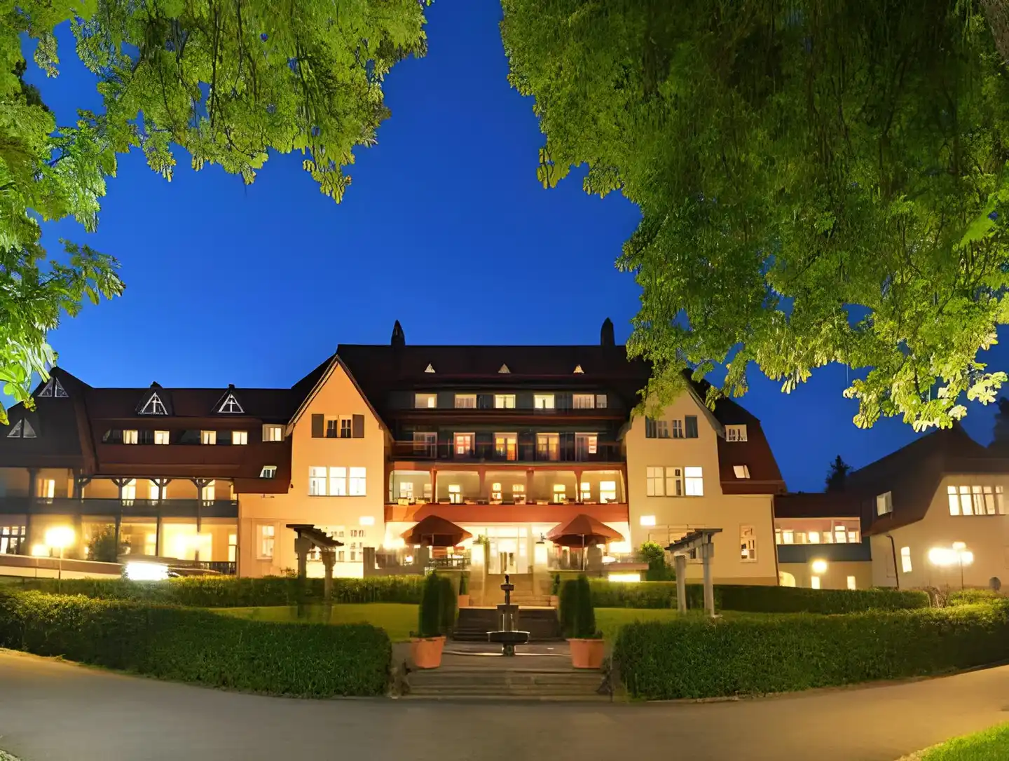 Schwarzwald Parkhotel Königsfeld Aussenansicht