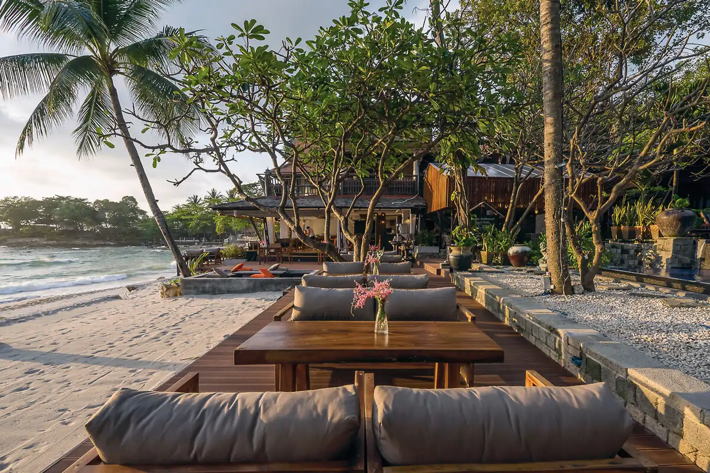 Samui Paradise Chaweng Beach Resort Terrasse