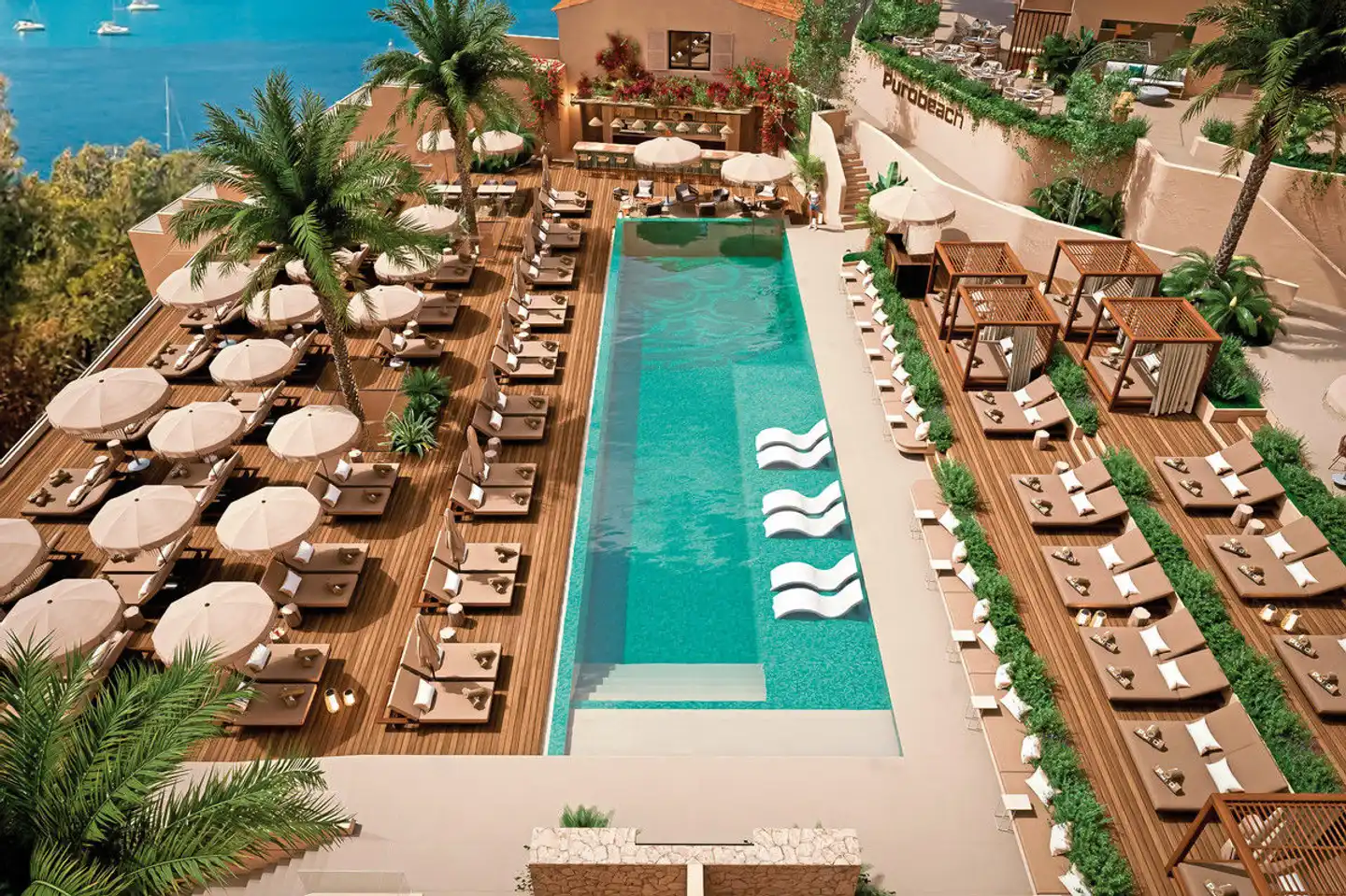 Purobeach Resort Santa Ponsa Terrasse