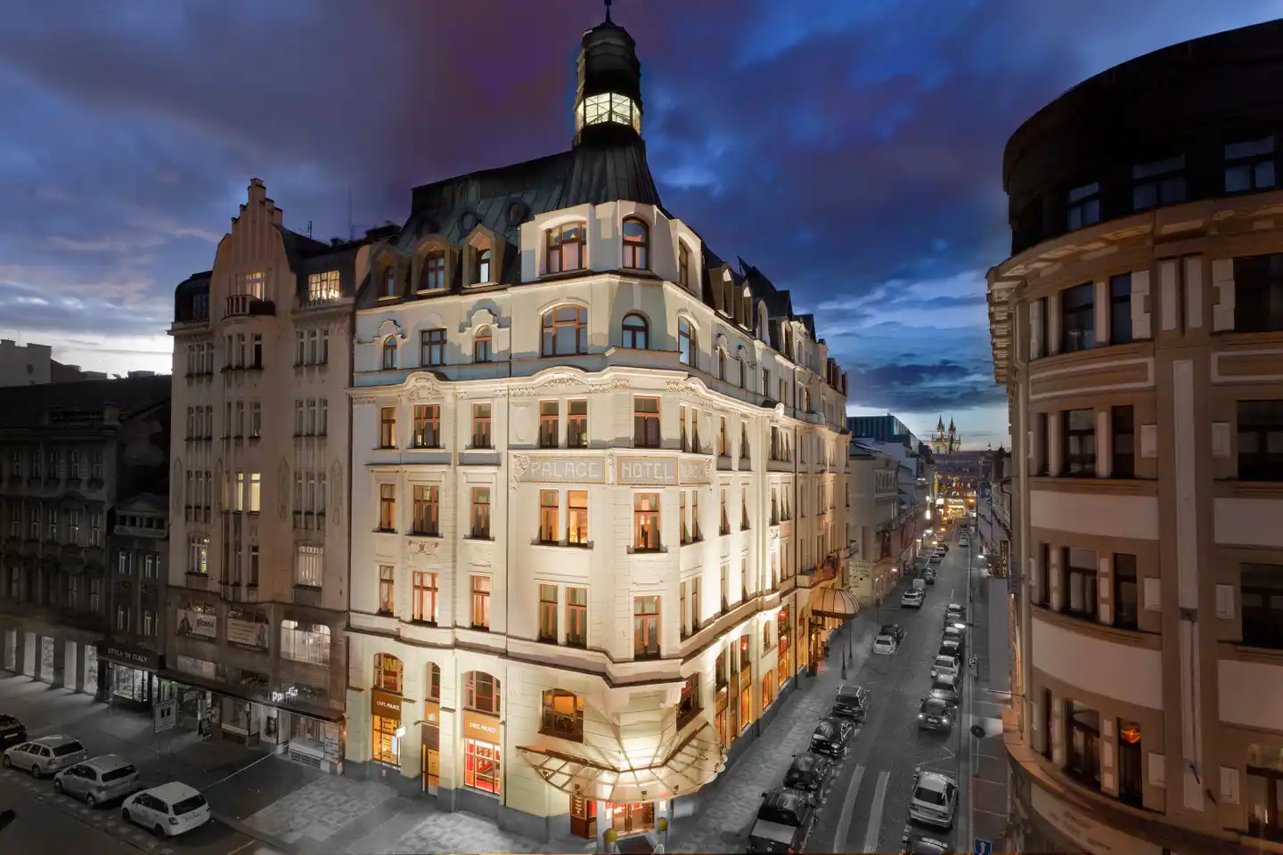 Art Nouveau Palace Hotel Aussenansicht