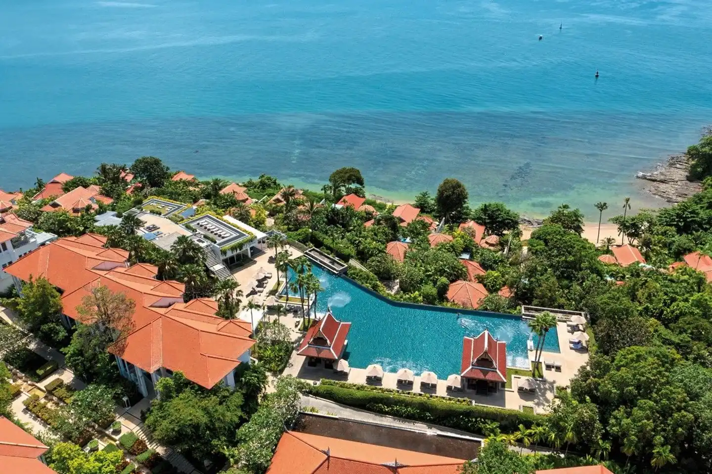 Amatara Welleisure Resort Landschaft