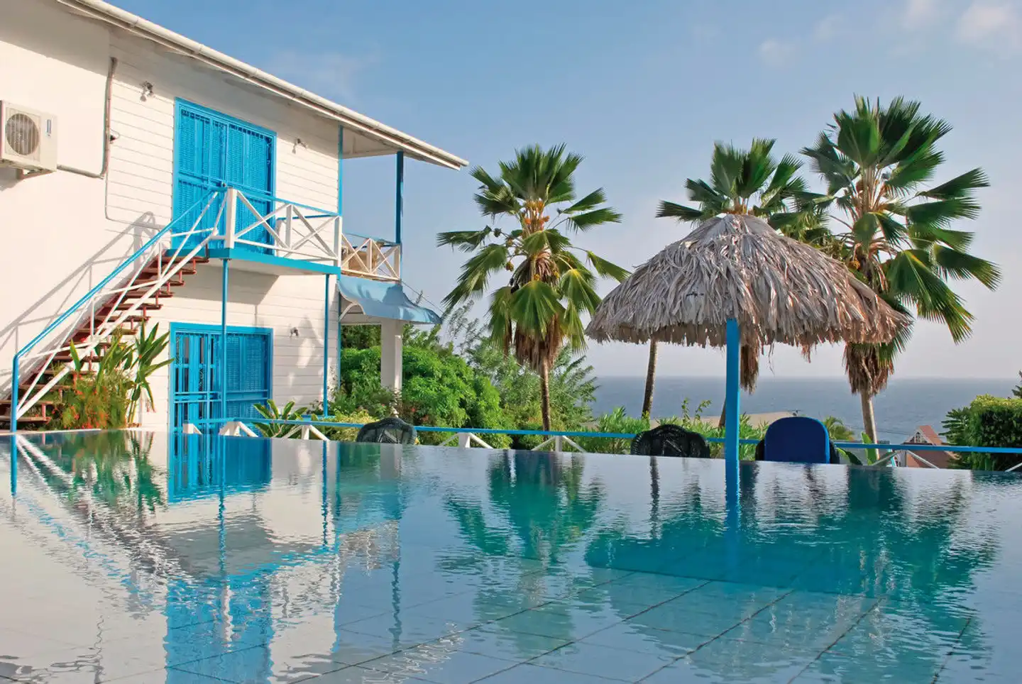 Half Moon Blue Pool