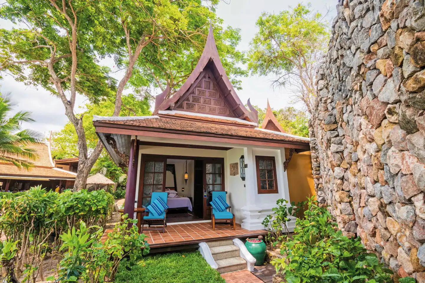 Anavana Beach Resort Garten
