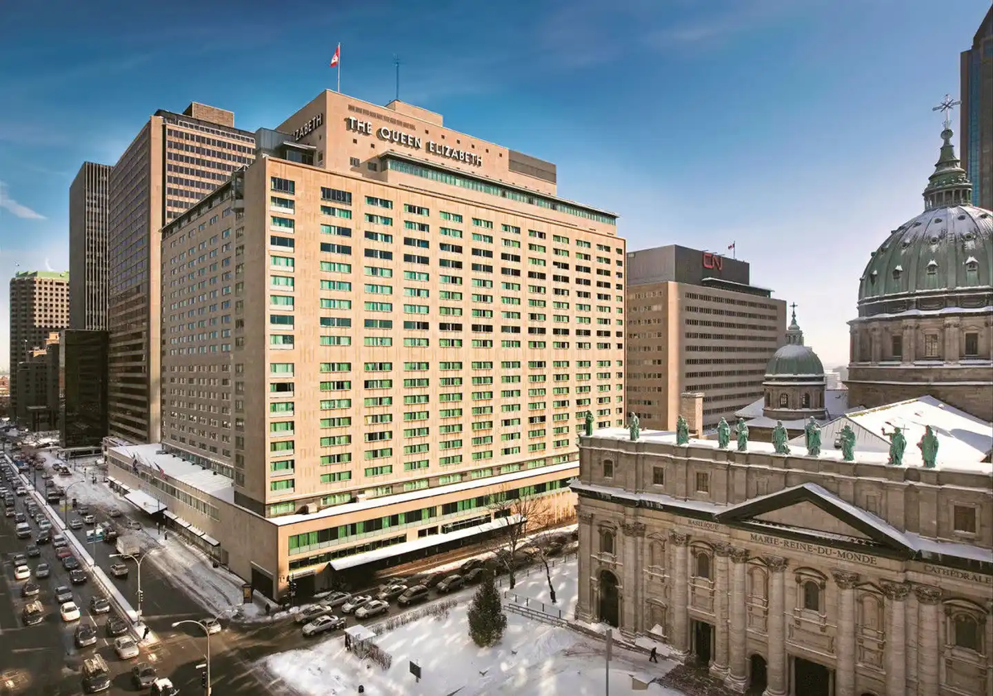 Fairmont The Queen Elizabeth Aussenansicht