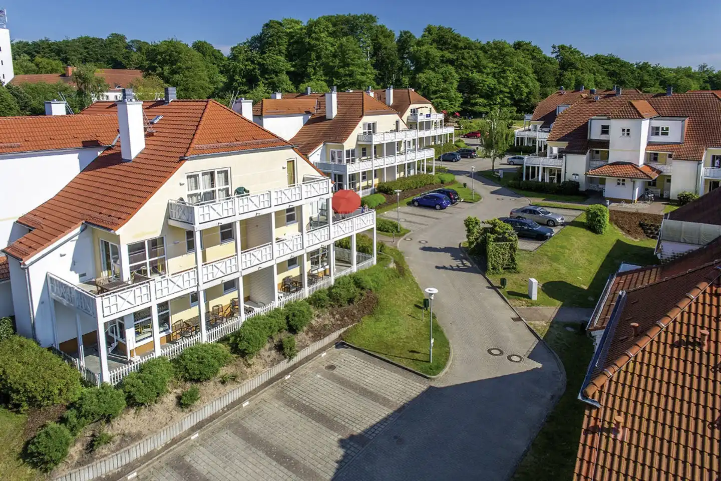 A+ Ferienpark Usedom Aussenansicht