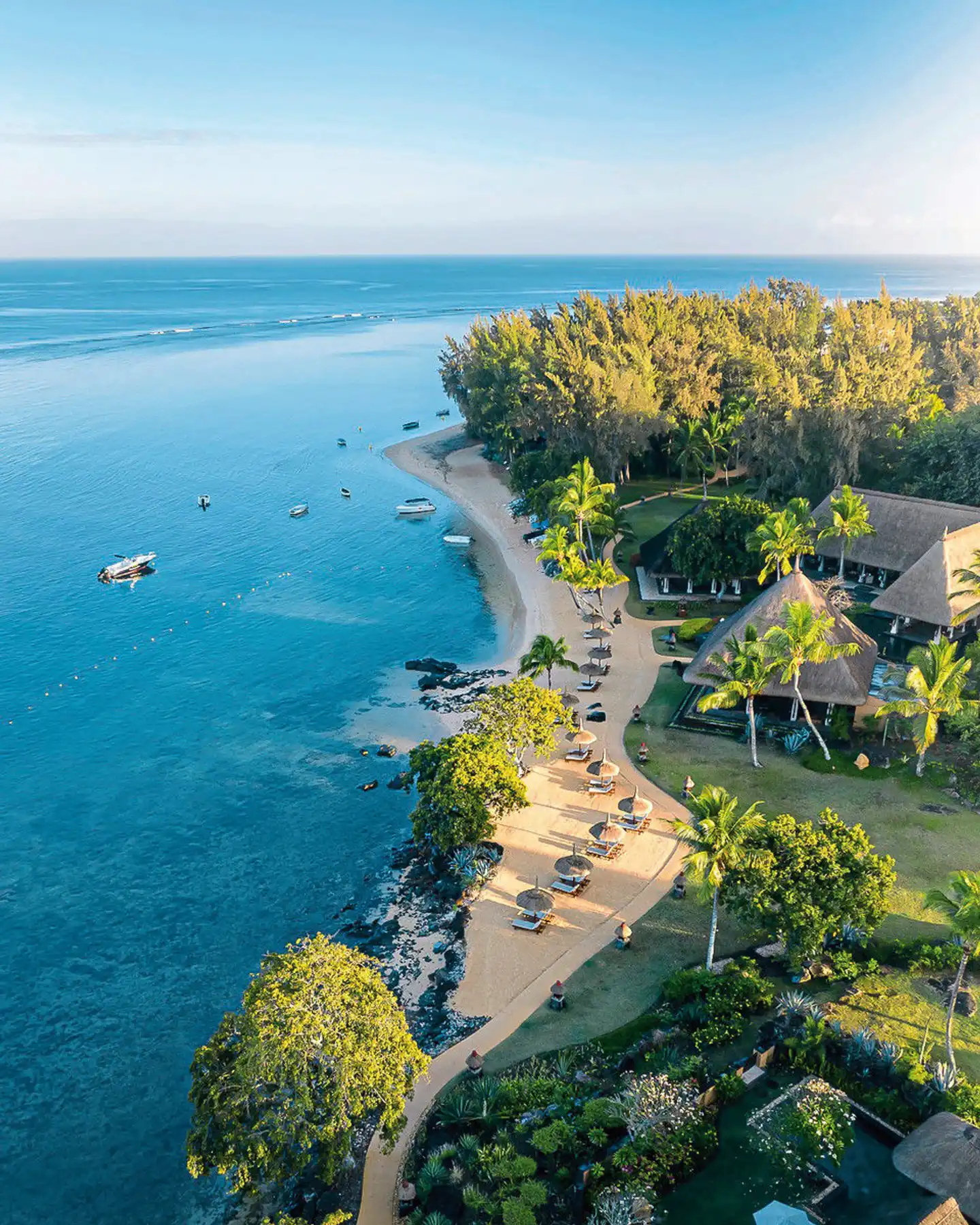 The Oberoi Beach Resort, Mauritius Landschaft