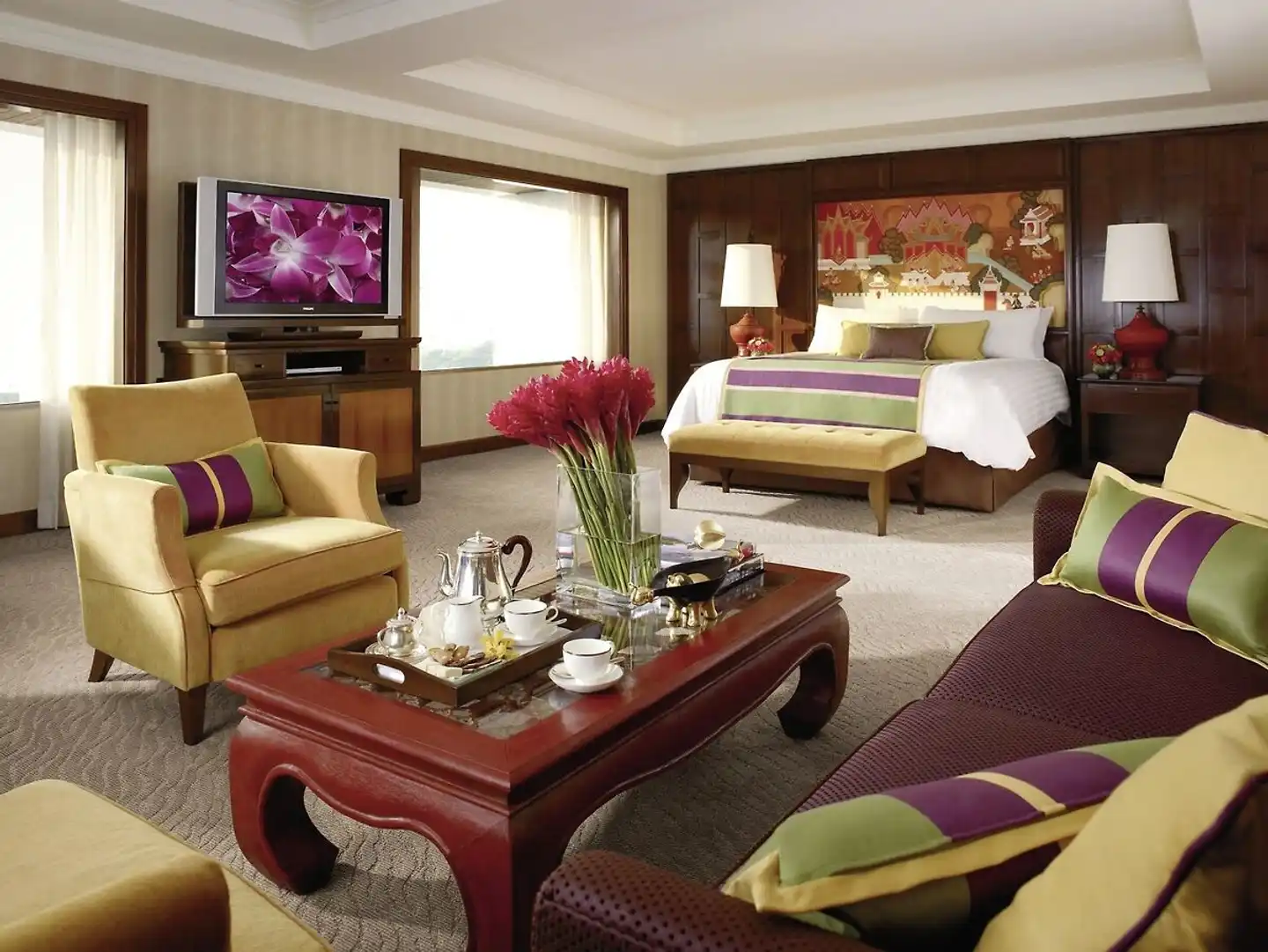 Anantara Siam Bangkok Hotel Wohnbeispiel