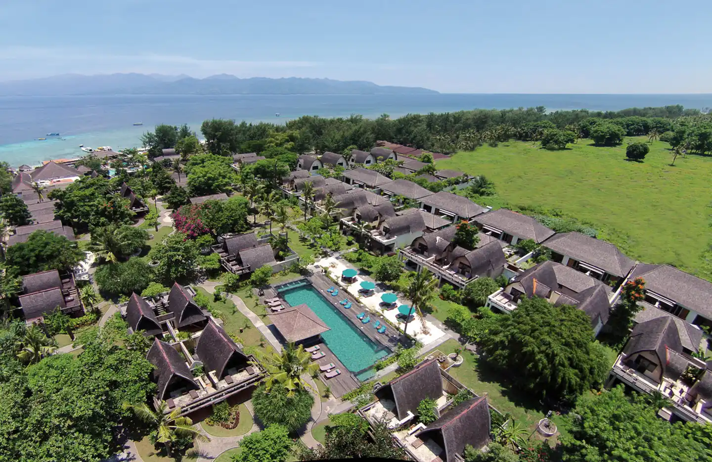 Hotel Vila Ombak Aussenansicht
