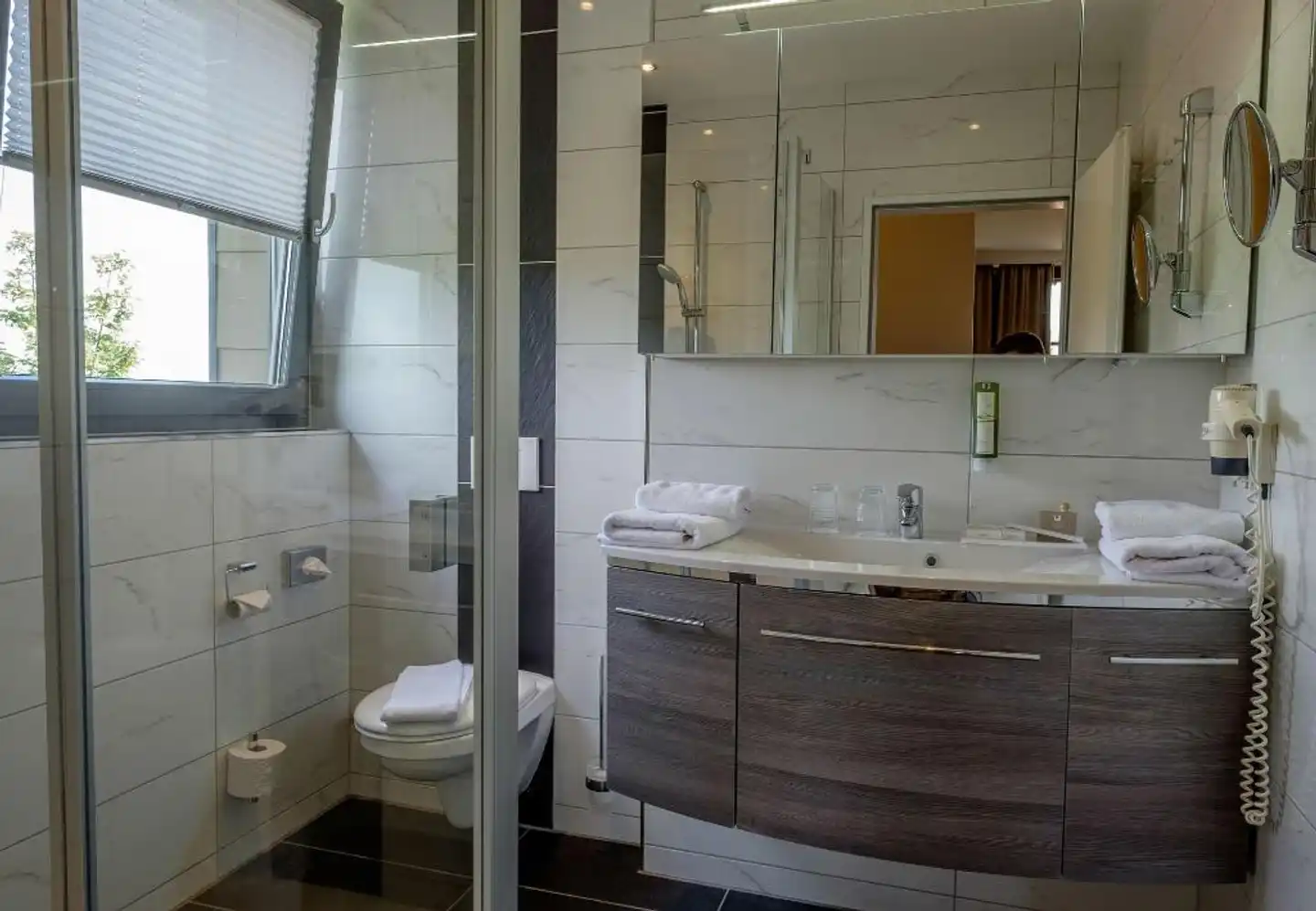 Hotel Walpurgishof Badezimmer