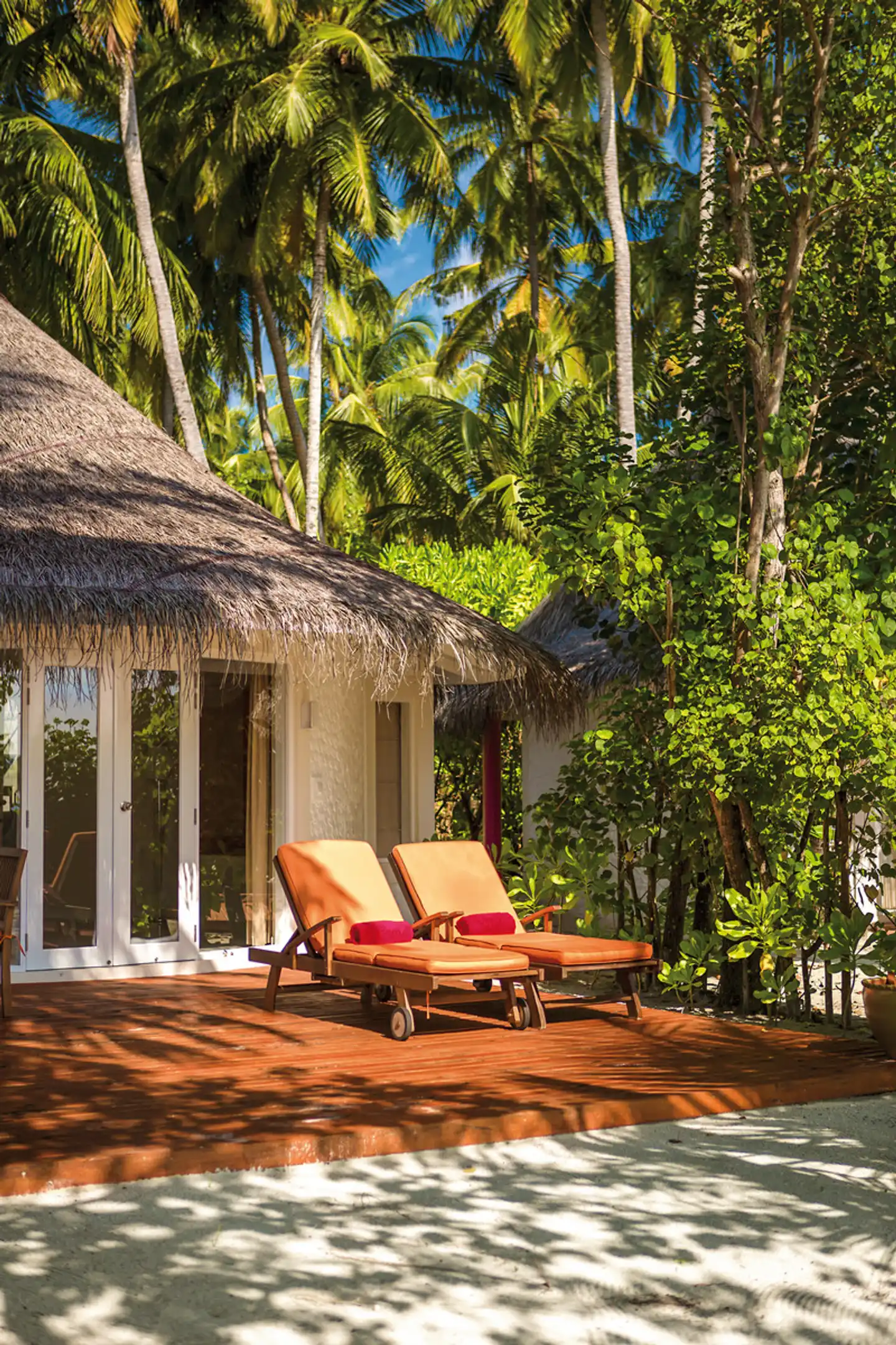 Sun Siyam Vilu Reef Maldives Terrasse