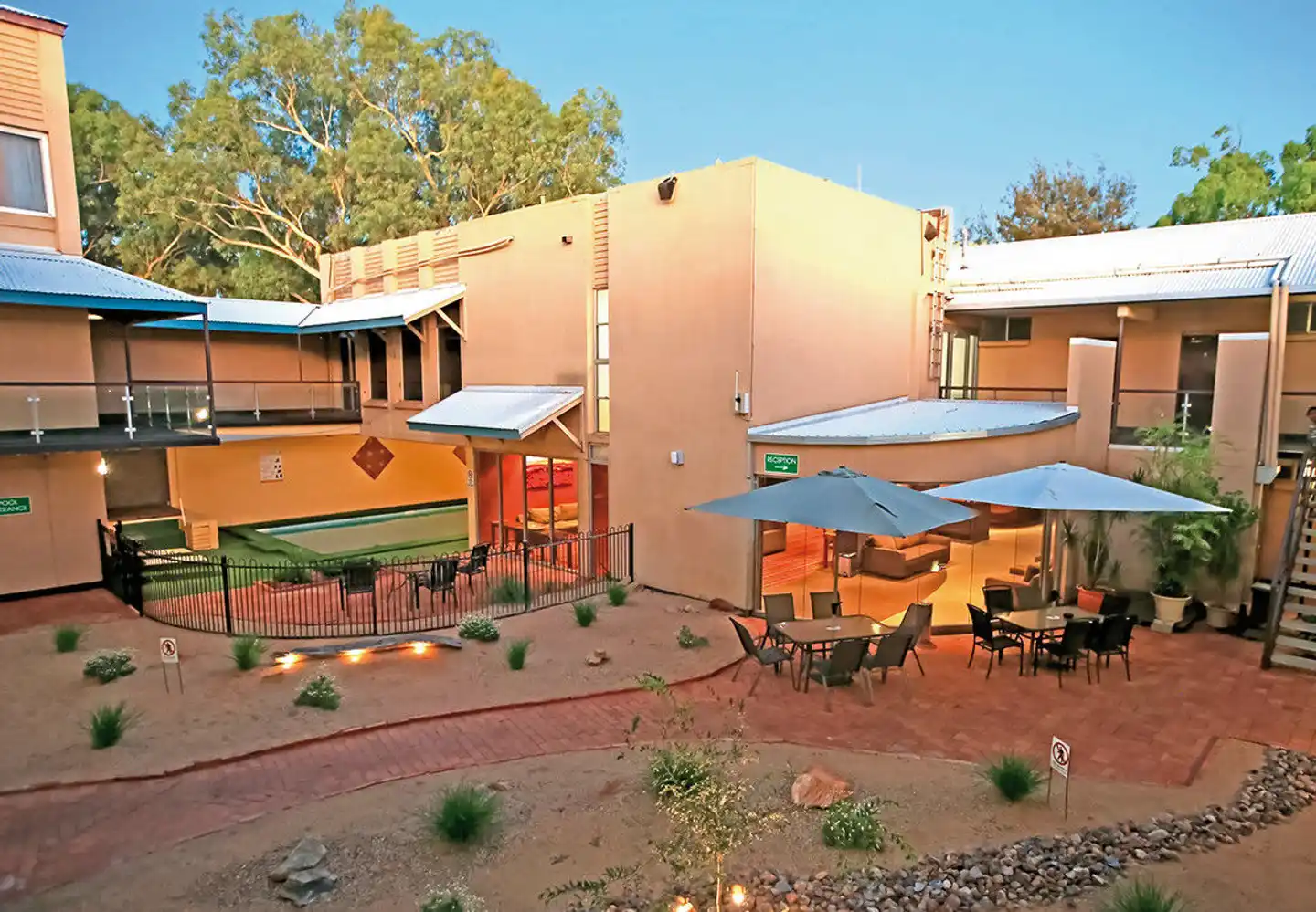 Stay at Alice Springs Aussenansicht