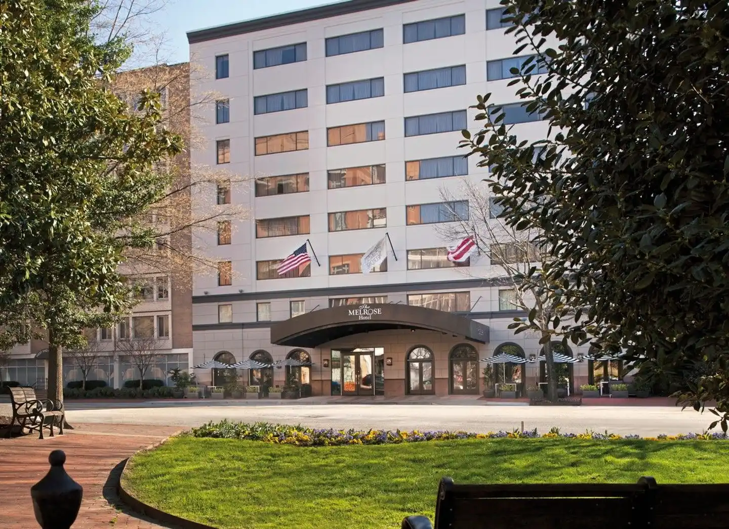 The Melrose Georgetown Hotel Aussenansicht