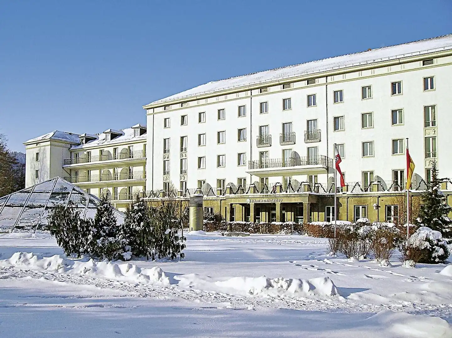 H+ Hotel & SPA Friedrichroda Aussenansicht
