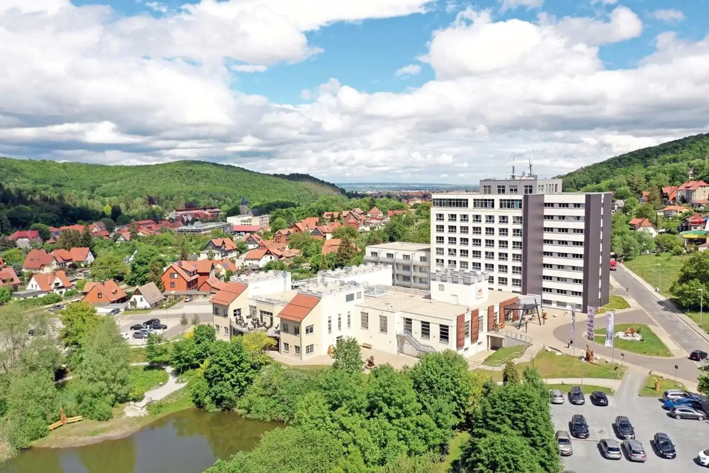 Hasseröder Burghotel Aussenansicht