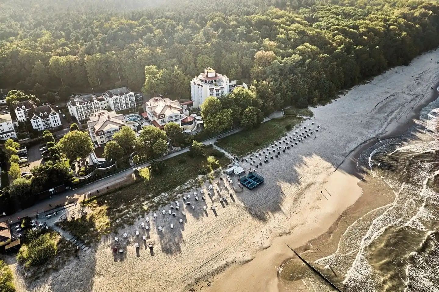 aja Strandhotel Bansin Landschaft
