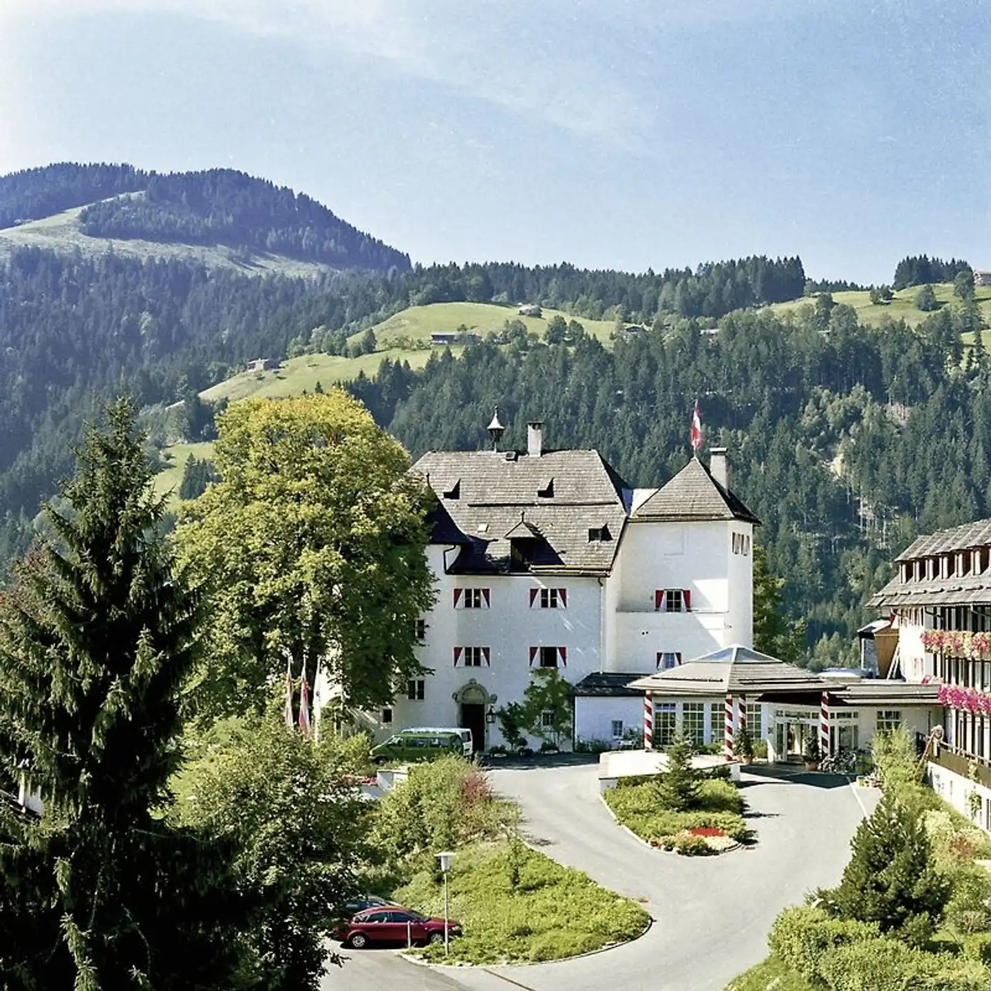 Lebenberg Schlosshotel Kitzbühel Aussenansicht
