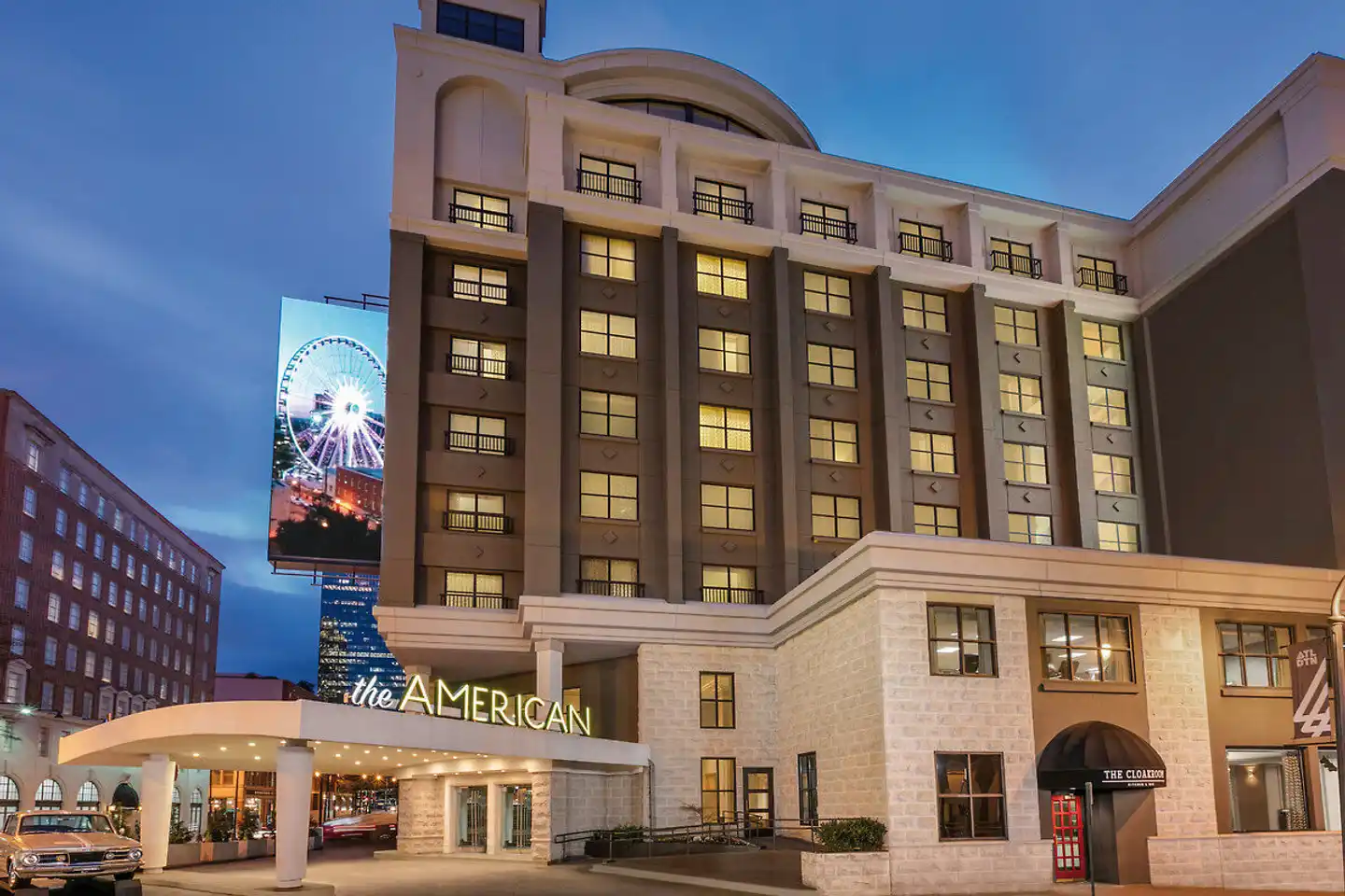 The American Atlanta Downtown Aussenansicht
