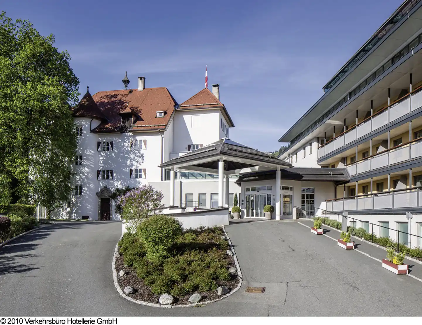 Lebenberg Schlosshotel Kitzbühel Aussenansicht