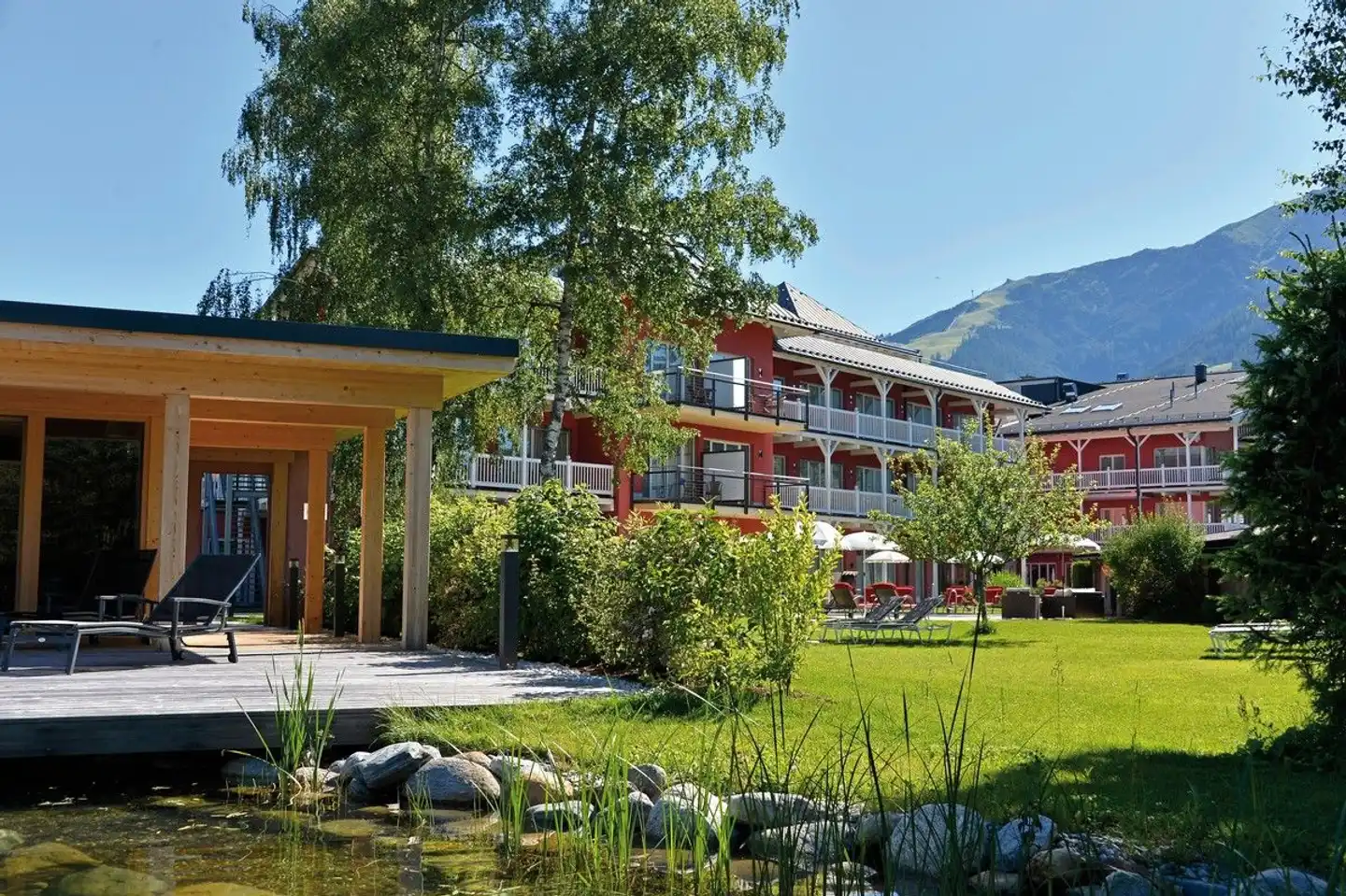Das Hotel Eden Aussenansicht